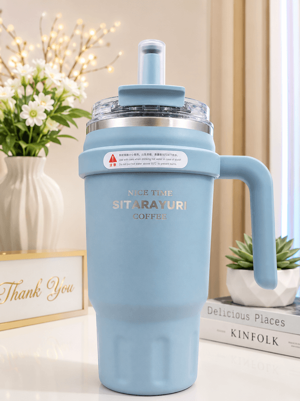 Image of Sitarayuri Sky Blue Travel Coffee Mug