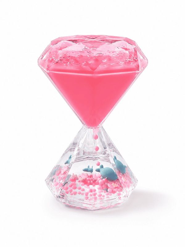 Image of Decorative Liquid Motion Hourglass 