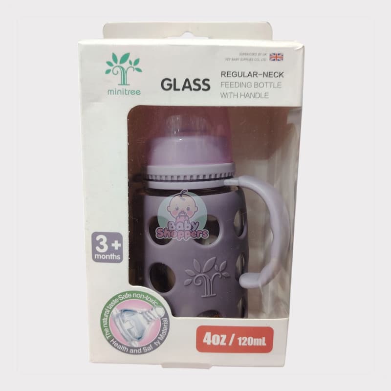 Image of Glass regular neck feeding bottle